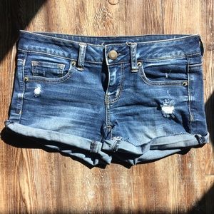 American Eagle Super Stretch Denim Shorts